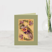 Het Alfabet S van de Bloem van Klein -- DE KAART (Voorkant)