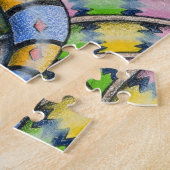 Het alfabet Snake Puzzle uit Denis Gaston Art Legpuzzel (Zijkant)