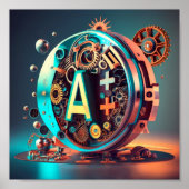 Het alfabet van de wereld poster (Voorkant)