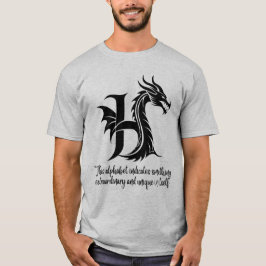 Het alfabet voor Happy Vibes, gepersonaliseerde ve T-shirt