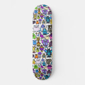 "het alfabetboek" - Skateboard (Voorkant)