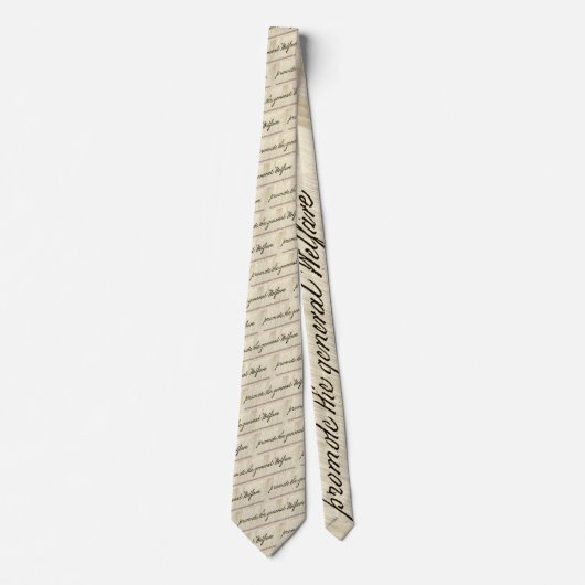 het algemeen welzijn bevorderen stropdas (Voorkant)