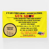 Het algemene Pistool Show Event Gedetailleerd pict Spandoek (Horizontaal)