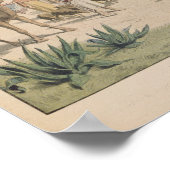 Het Algerijnse paviljoen op de Universele Vergroti Poster (Hoek)