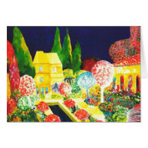 Het Alhambra bij nacht.