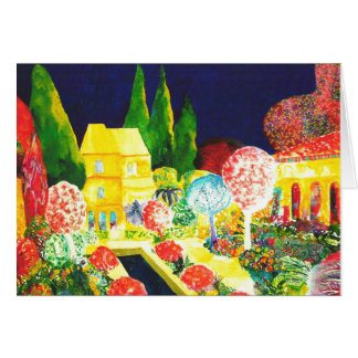 Het Alhambra bij nacht.