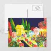 Het Alhambra bij nacht. Briefkaart (Voorkant / Achterkant)