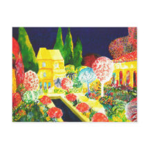 Het Alhambra bij nacht.