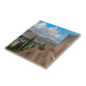 Het Alhambra Fort Granada Spanje Europa Tegeltje (Zijkant)