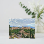 Het Alhambra van Granada Spanje Briefkaart (Staand voorkant)