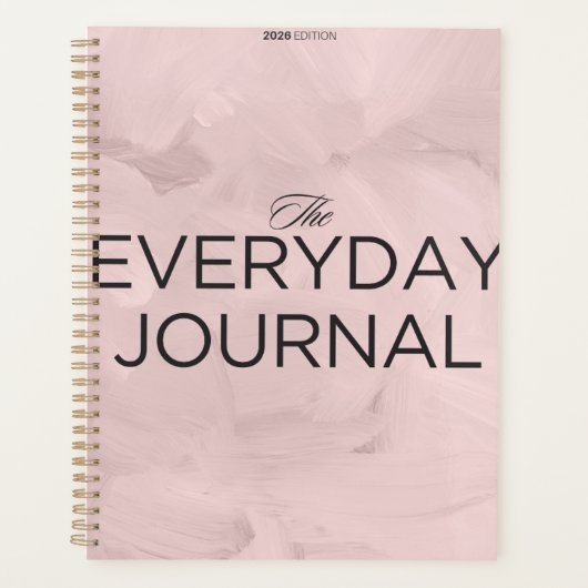 "Het ALledaagse JOURNAL" | Moderne Minimalistische Planner (Voorkant)