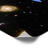 Het allen die oog van Voorziening in Blauw zien Poster (Hoek)