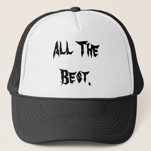 Het allerbeste. trucker pet (Voorkant)