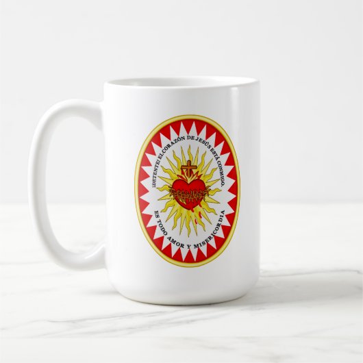 Het Allerheiligst Hart van Jezus Koffiemok (Links)