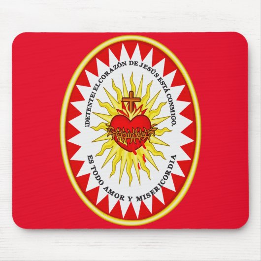 Het Allerheiligst Hart van Jezus Muismat (Voorkant)