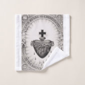Het Allerheiligst Hart van Jezus Symbool van de Go Bad Handdoek (Wasdoekje)