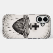 Het Allerheiligst Hart van Jezus Symbool van de go Case-Mate iPhone Case (Achterkant (horizontaal))