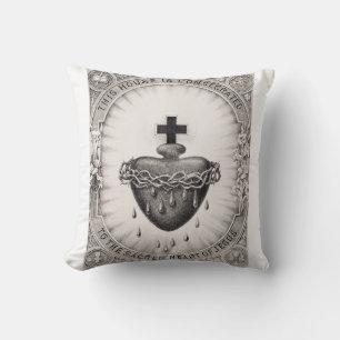 Het Allerheiligst Hart van Jezus Symbool van de go Kussen