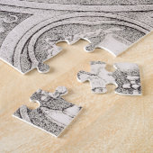 Het Allerheiligst Hart van Jezus Symbool van de go Legpuzzel (Zijkant)