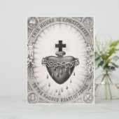 Het Allerheiligst Hart van Jezus Symbool van het G (Staand voorkant)