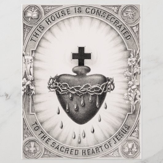 Het Allerheiligst Hart van Jezus Symbool van het G (Voorkant)
