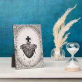 Het Allerheiligst Hart van Jezus Symbool van het G Fotoplaat (Zijkant)