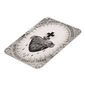 Het Allerheiligst Hart van Jezus Symbool van het G Magneet (Linkerzijde)