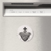 Het Allerheiligst Hart van Jezus Symbool van het G Magneet (Insitu (Vaatwasser))