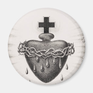 Het Allerheiligst Hart van Jezus Symbool van het G Magneet