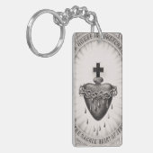 Het Allerheiligst Hart van Jezus Symbool van het G Sleutelhanger (Voorkant Links)