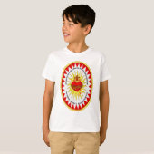 Het Allerheiligst Hart van Jezus T-shirt (Voorkant volledig)