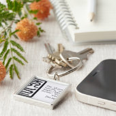 Het 'alles-krachtige' zegel van Lao-Tze Sleutelhanger (Zijkant)