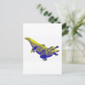 HET ALLIGATORLICHT BRIEFKAART (Staand voorkant)
