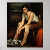 Het Alluring Young Girl Poster (Voorkant)