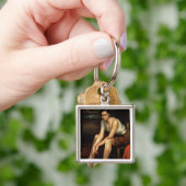 Het Alluring Young Girl Sleutelhanger (Hand)