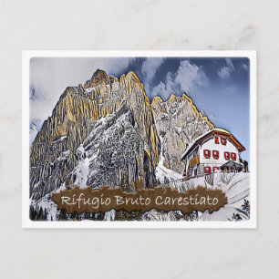 Het - Alpenhut Carestiato - Dolomiti - Briefkaart