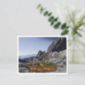 Het - alpenhut Rifugio Giosue Carduci Dolomiti - Briefkaart (Staand voorkant)