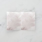 Het alpiene Wenskaart van Bloemen Bedankkaart (Binnen)