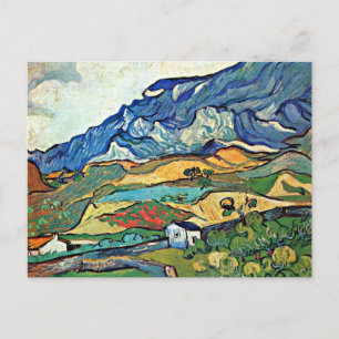 Het Alpilles Berg Landschap van Van Gogh Briefkaart