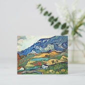 Het Alpilles Berg Landschap van Van Gogh Briefkaart (Staand voorkant)