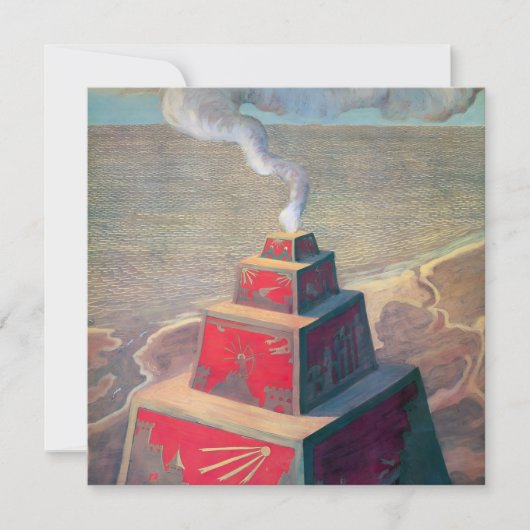 Het altaar | Mikalojus Ciurlionis | (Voorkant)