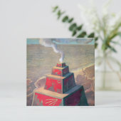 Het altaar | Mikalojus Ciurlionis | (Staand voorkant)