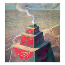 Het altaar | Mikalojus Ciurlionis | Foto Afdruk