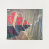 Het altaar | Mikalojus Ciurlionis | Wandkleed (Voorkant (horizontaal))