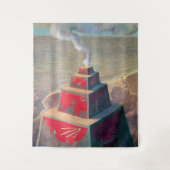 Het altaar | Mikalojus Ciurlionis | Wandkleed (Voorkant)