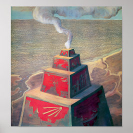 Het altaar | Mikalojus Konstantinas Ciurlionis | Poster