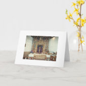 Het altaar van Chimayo Kaart (Gele Bloem)