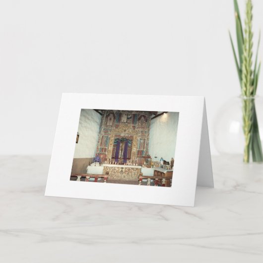 Het altaar van Chimayo Kaart (Voorkant)