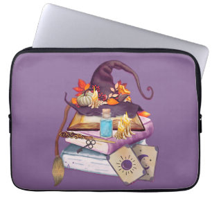 Het altaar van de heks laptop sleeve