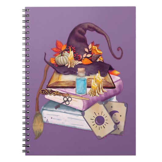 Het altaar van de heks notitieboek (Voorkant)